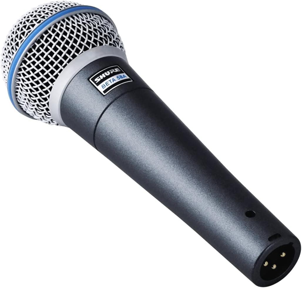 میکروفون ووکال Shure مدل BETA 58A با توری فولادی میکروفون ووکال Shure مدل BETA 58A با توری فولادی
