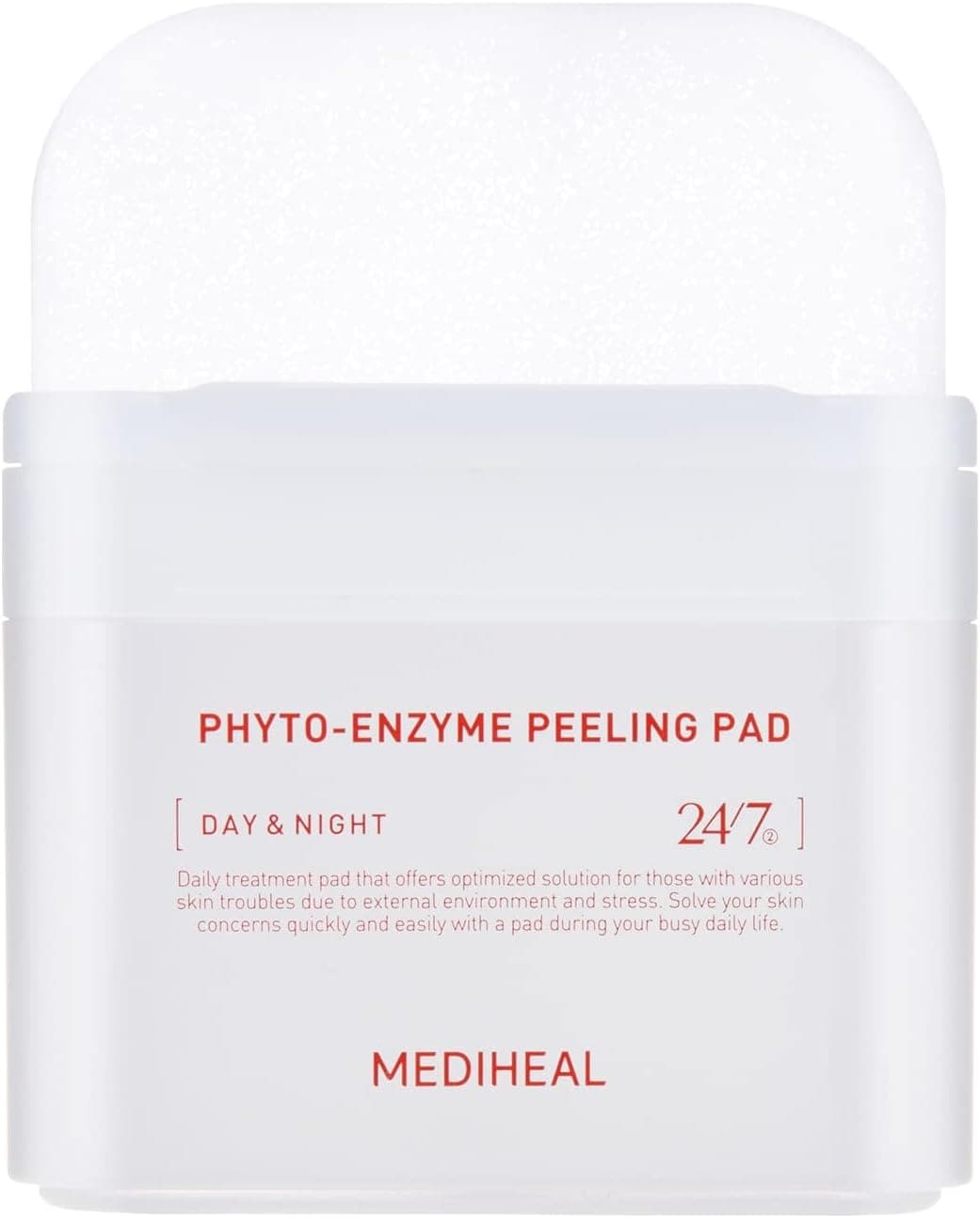 پد تونر پنبهای صورت MEDIHEAL حاوی Centella Asiatica و Madecassoside، 100 Pads پد تونر پنبهای صورت MEDIHEAL حاوی Centella Asiatica و Madecassoside، 100 Pads