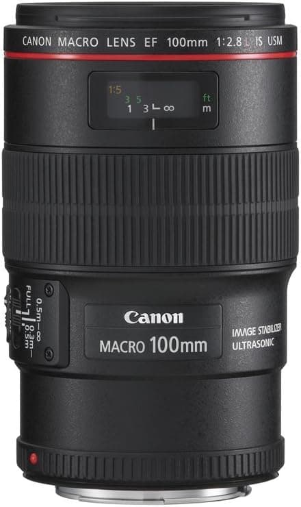 لنز Canon ماکرو EF 100mm F/2.8L IS USM مدل 242P045 لنز Canon ماکرو EF 100mm F/2.8L IS USM مدل 242P045