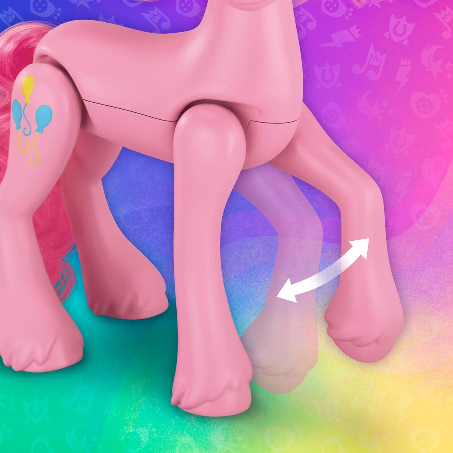 مجموعه ۶تایی عروسک اسب تکشاخ My Little Pony برای دختران و پسران ۳ ساله، مدل Rainbow Celebration، 5.5-Inch مجموعه ۶تایی عروسک اسب تکشاخ My Little Pony برای دختران و پسران ۳ ساله، مدل Rainbow Celebration، 5.5-Inch