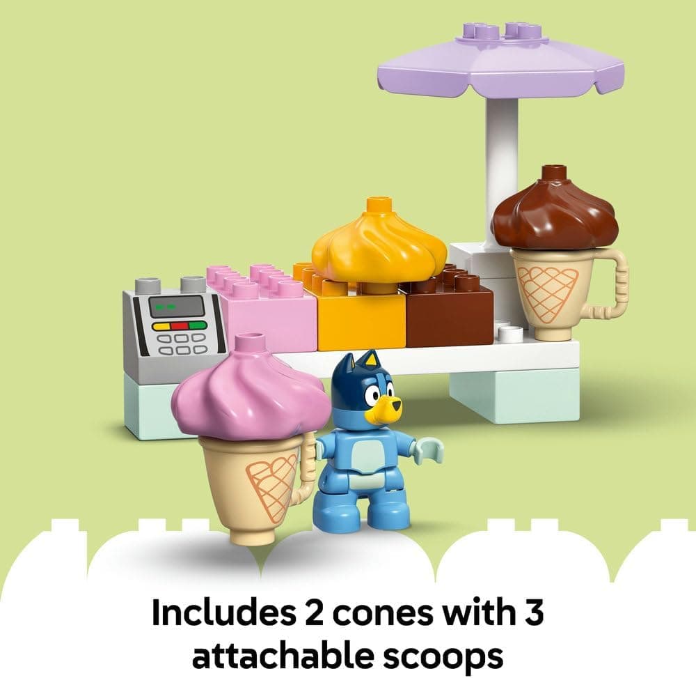 لگو DUPLO سفر بستنی با Bluey مدل 10458 لگو DUPLO سفر بستنی با Bluey مدل 10458