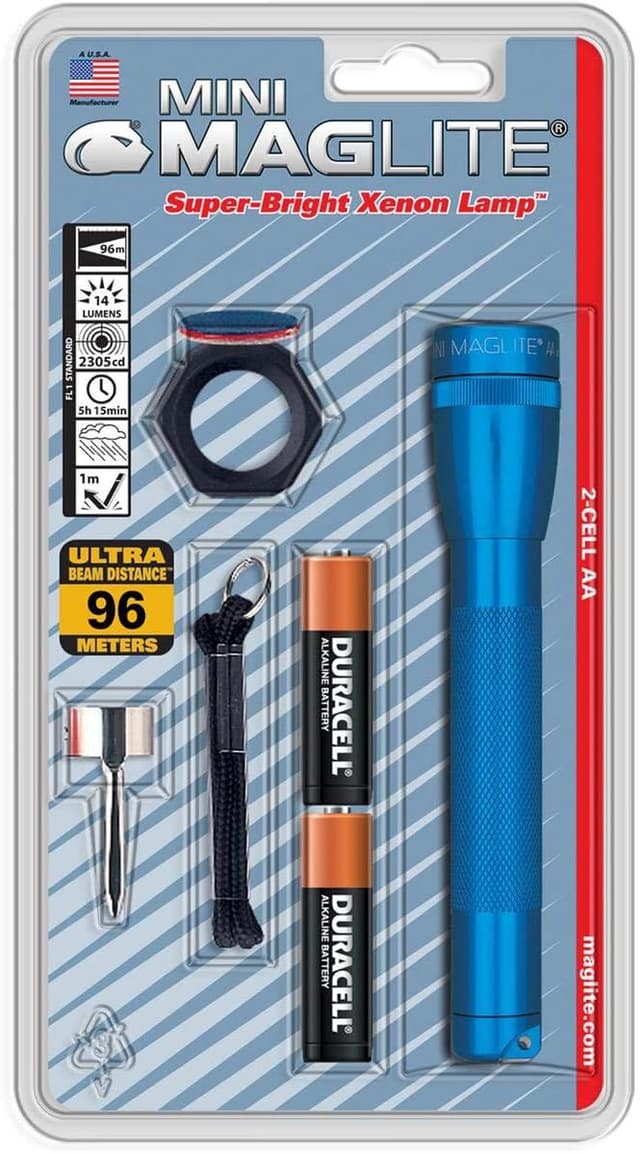 چراغقوه MagLite Mini Maglite دو سلولی مدل M2A11C چراغقوه MagLite Mini Maglite دو سلولی مدل M2A11C