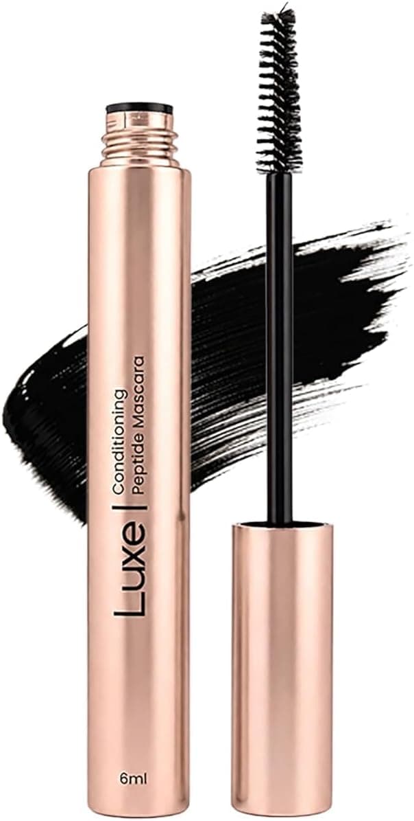 ماسکارا Luxe Cosmetics پپتیدی مشکی، حجم و طول قابل افزایش، ماندگاری بلند، مناسب اکستنشن مژه ماسکارا Luxe Cosmetics پپتیدی مشکی، حجم و طول قابل افزایش، ماندگاری بلند، مناسب اکستنشن مژه