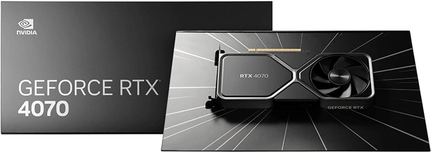 کارت گرافیک NVIDIA GeForce RTX 4070 Founder's Edition تیتانیوم و مشکی مدل 900-1G141-2544-000 کارت گرافیک NVIDIA GeForce RTX 4070 Founder's Edition تیتانیوم و مشکی مدل 900-1G141-2544-000