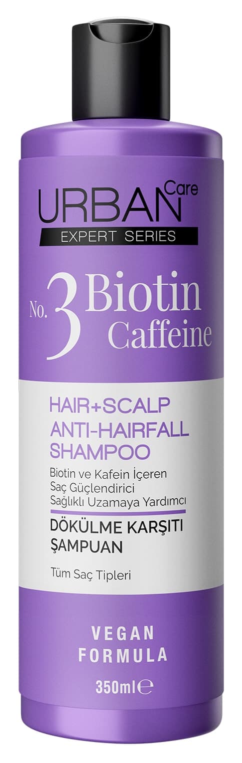 شامپو مراقبت از مو ضدریزش Urban Care Expert حاوی بیوتین و کافئین کمککننده به رشد سریع 350 ml شامپو مراقبت از مو ضدریزش Urban Care Expert حاوی بیوتین و کافئین کمککننده به رشد سریع 350 ml