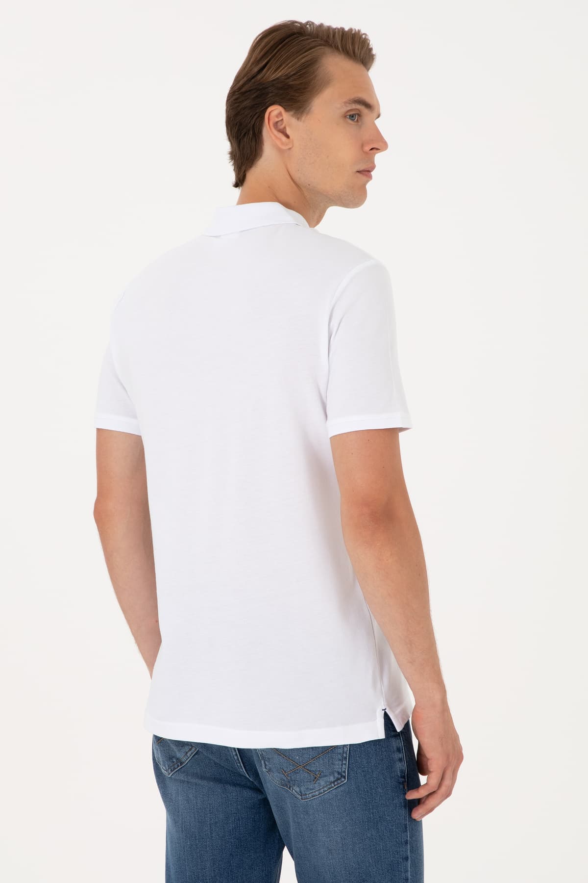 تیشرت مردانه U.S. Polo Assn. فیت معمولی قرمز یقه پولو مدل 50299819-VR213 تیشرت مردانه U.S. Polo Assn. فیت معمولی قرمز یقه پولو مدل 50299819-VR213