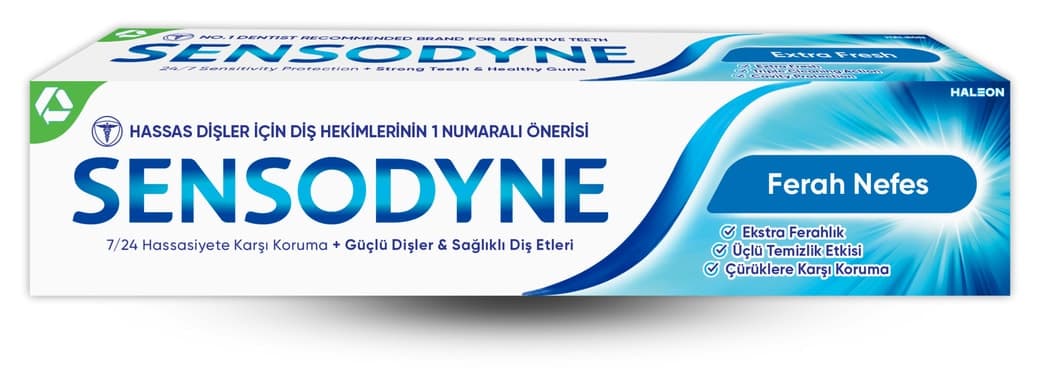 خمیردندان Sensodyne فوقالعاده تازهکننده 100ml خمیردندان Sensodyne فوقالعاده تازهکننده 100ml
