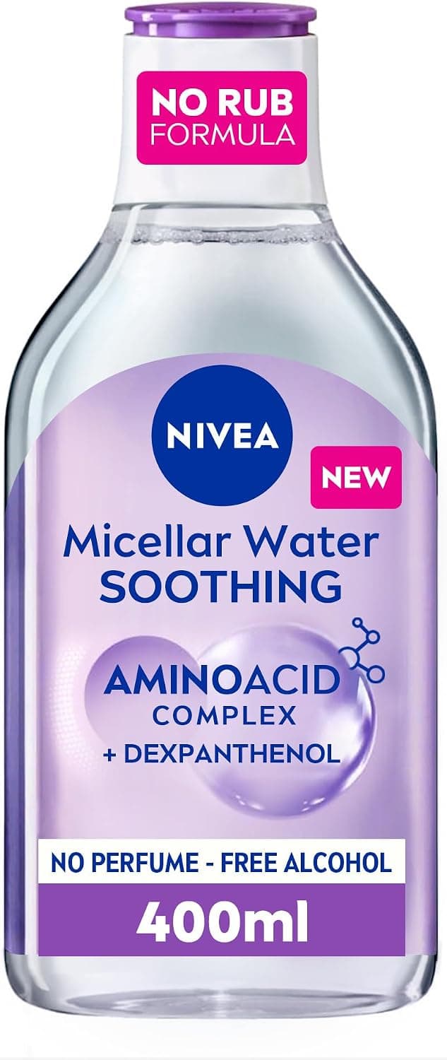 میسلار واتر صورت NIVEA پاککننده آرایش مناسب انواع پوست 400ml میسلار واتر صورت NIVEA پاککننده آرایش مناسب انواع پوست 400ml