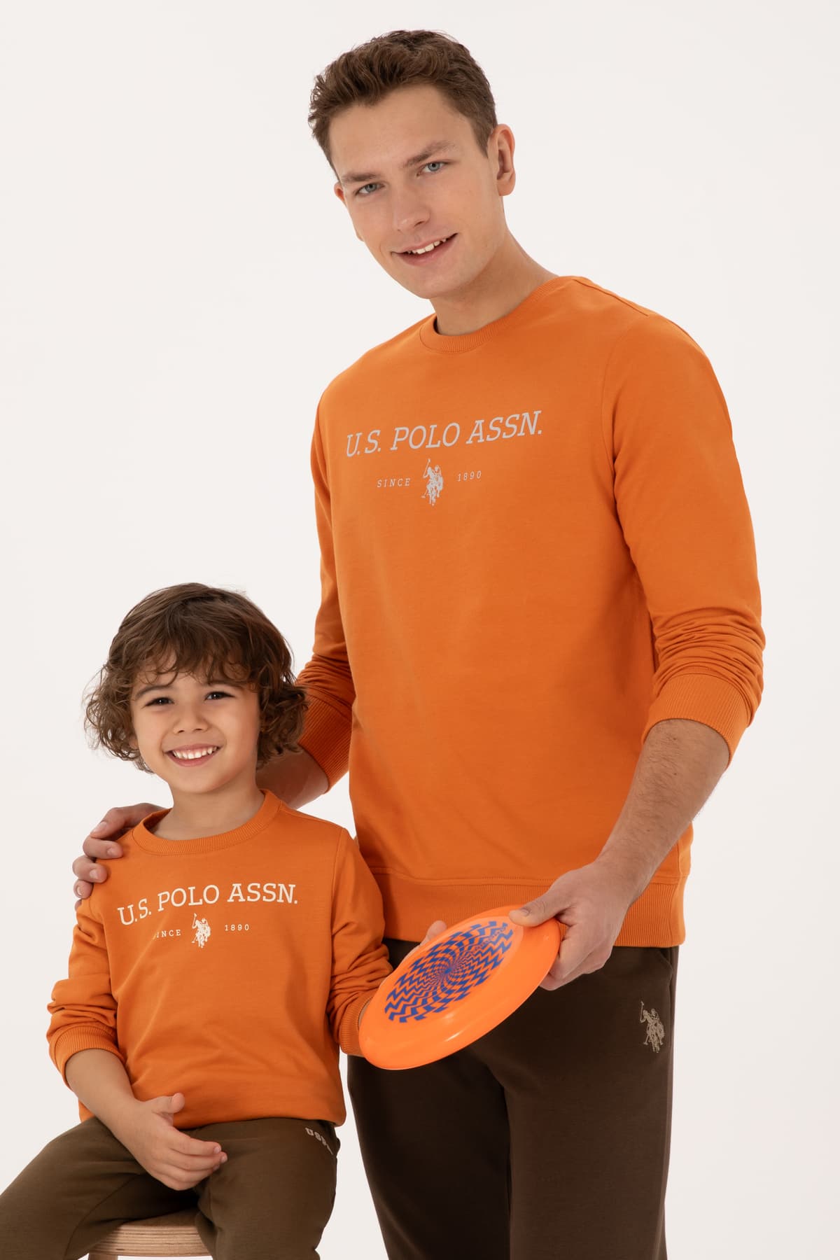 سوئیشرت مردانه U.S. Polo Assn. فیت معمولی یقه گرد مسی نازک مدل 50313743-VR182 سوئیشرت مردانه U.S. Polo Assn. فیت معمولی یقه گرد مسی نازک مدل 50313743-VR182