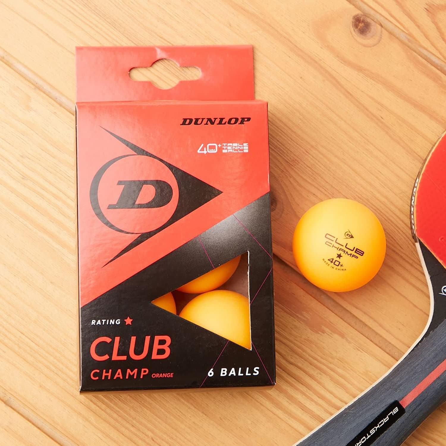توپ پینگپنگ بزرگسالان یونیسکس Dunlop Sports نارنجی مدل Club Champ 6 تکسایز توپ پینگپنگ بزرگسالان یونیسکس Dunlop Sports نارنجی مدل Club Champ 6 تکسایز