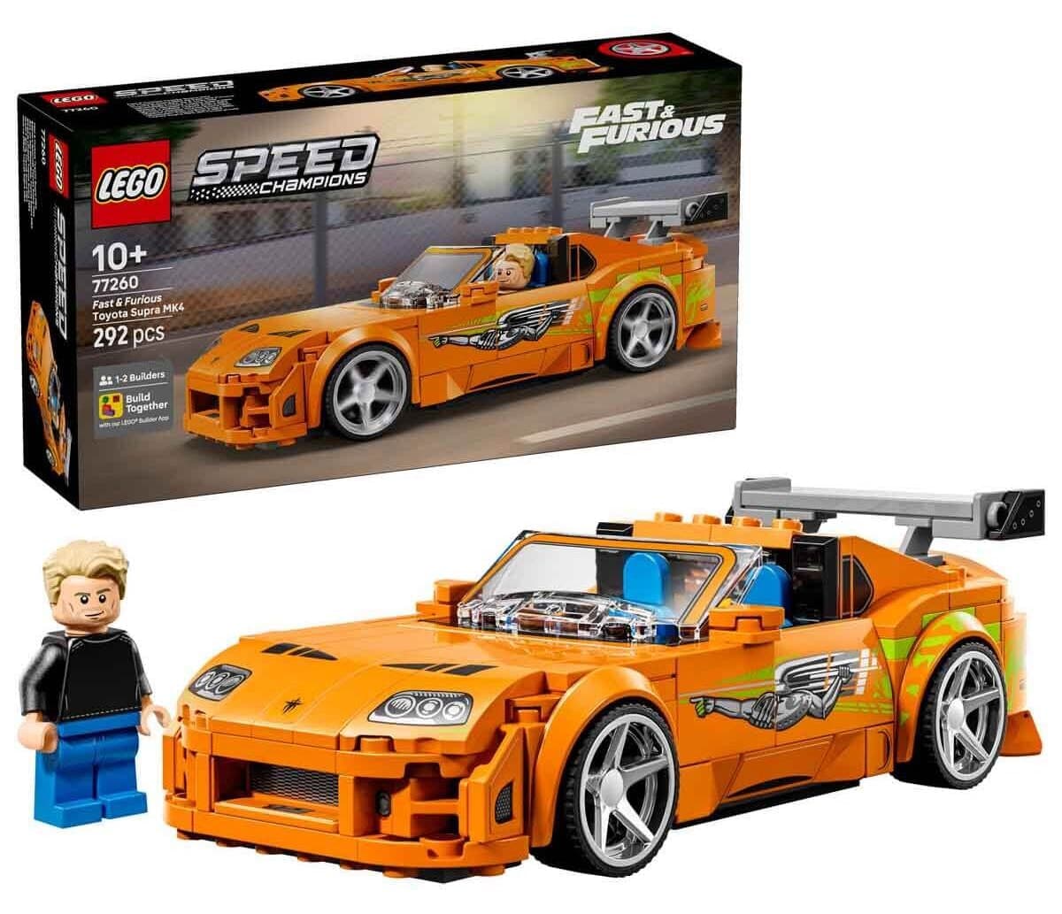 لگو 77260 Speed Champions Toyota Supra MK4 لگو 77260 Speed Champions Toyota Supra MK4
