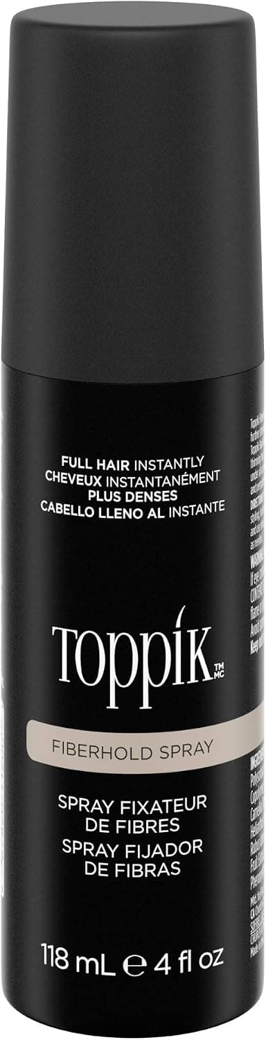 اسپری مردانه و زنانه Toppik تثبیتکننده الیاف پرکننده مو مدل FiberHold 118ml اسپری مردانه و زنانه Toppik تثبیتکننده الیاف پرکننده مو مدل FiberHold 118ml