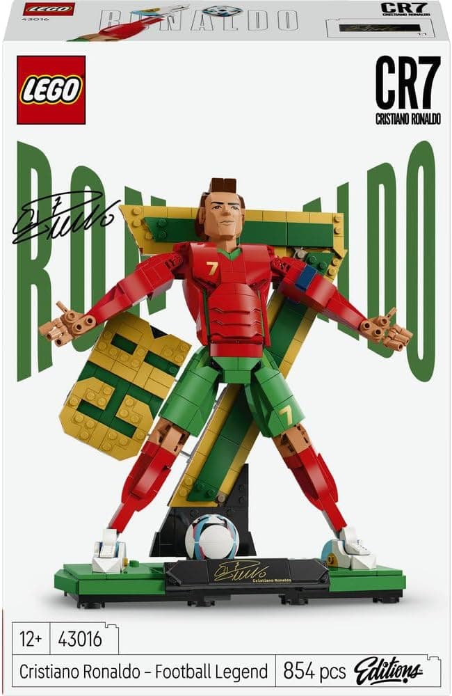 لگو Editions Cristiano Ronaldo افسانه فوتبال مدل 43016 لگو Editions Cristiano Ronaldo افسانه فوتبال مدل 43016
