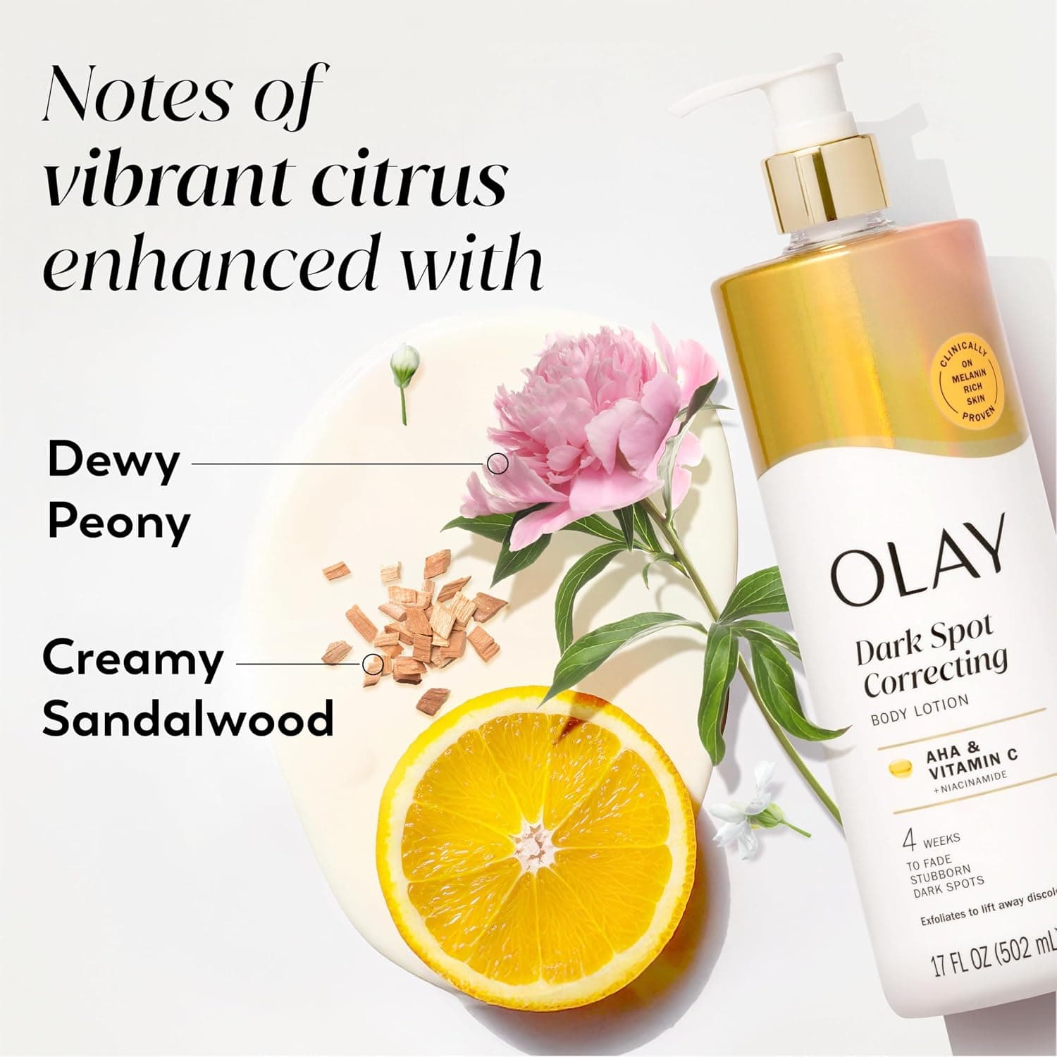 لوسیون بدن زنانه Olay با سرم AHA کاهش تیرگی پوست 17 fl oz لوسیون بدن زنانه Olay با سرم AHA کاهش تیرگی پوست 17 fl oz