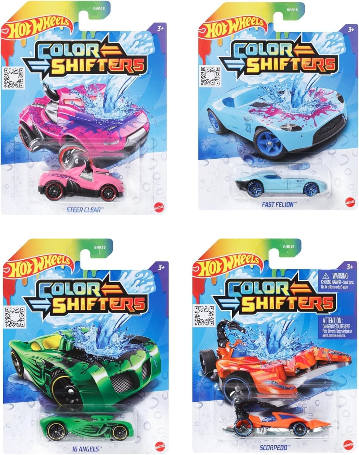 ماشین اسباببازی Hot Wheels Color Shifters مدل Dunk Car در مقیاس 1:64 تغییررنگدهنده ماشین اسباببازی Hot Wheels Color Shifters مدل Dunk Car در مقیاس 1:64 تغییررنگدهنده