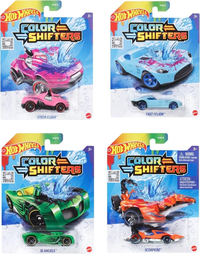 ماشین اسباببازی Hot Wheels Color Shifters مدل Dunk Car در مقیاس 1:64 تغییررنگدهنده ماشین اسباببازی Hot Wheels Color Shifters مدل Dunk Car در مقیاس 1:64 تغییررنگدهنده