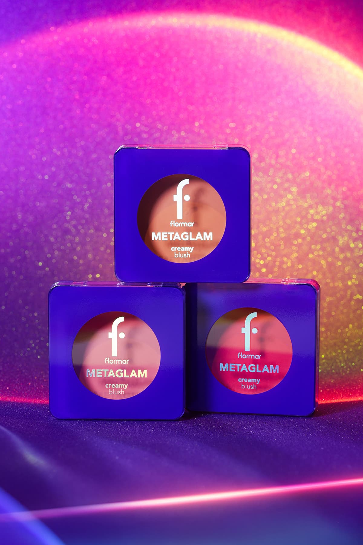 رژگونه کرمی کامپکت Flormar با پیگمنت بالا و فینیش مات مدل Metaglam رژگونه کرمی کامپکت Flormar با پیگمنت بالا و فینیش مات مدل Metaglam