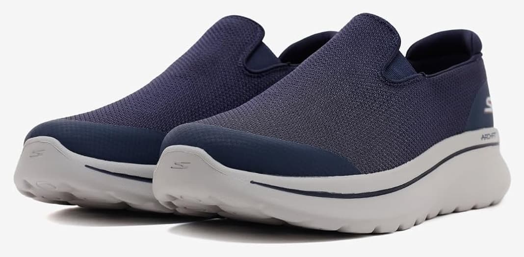 کفش پیادهروی مردانه Skechers Go Walk Arch Fit N-Joy-Talen مدل 217074Tk سرمهای کفش پیادهروی مردانه Skechers Go Walk Arch Fit N-Joy-Talen مدل 217074Tk سرمهای