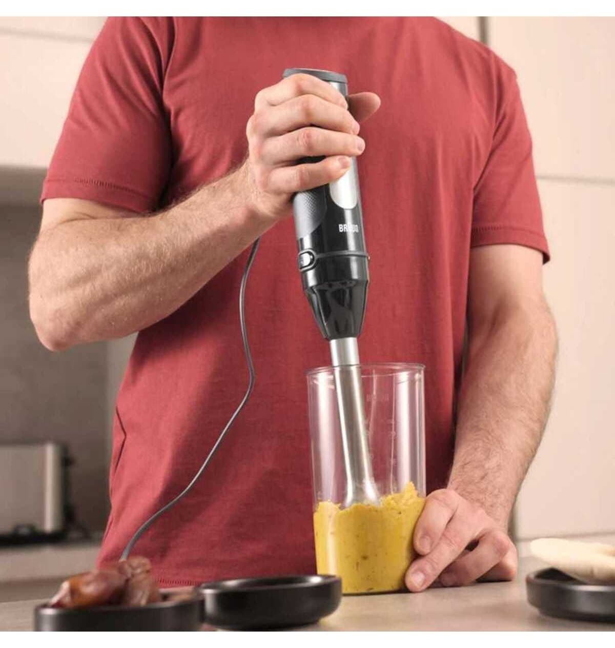 ست گوشتکوب دستی Braun Multiquick 5 Pro مدل MQ55001MBK ست گوشتکوب دستی Braun Multiquick 5 Pro مدل MQ55001MBK