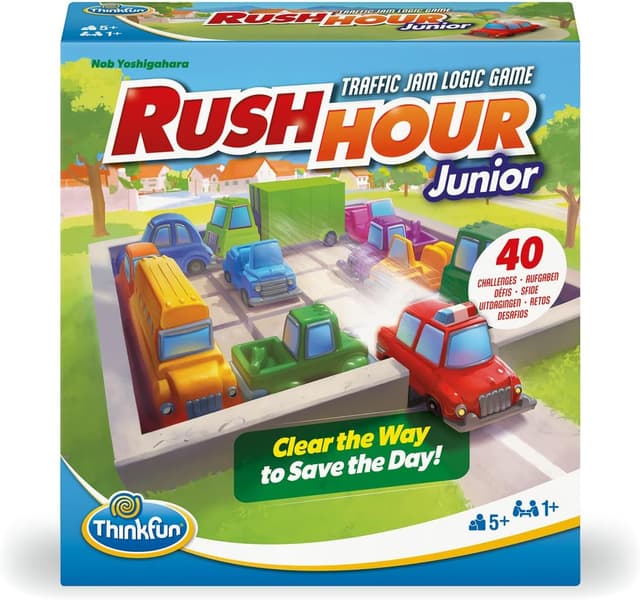 بازی فکری کودک Ravensburger ThinkFun مدل Rush Hour Junior بازی فکری کودک Ravensburger ThinkFun مدل Rush Hour Junior