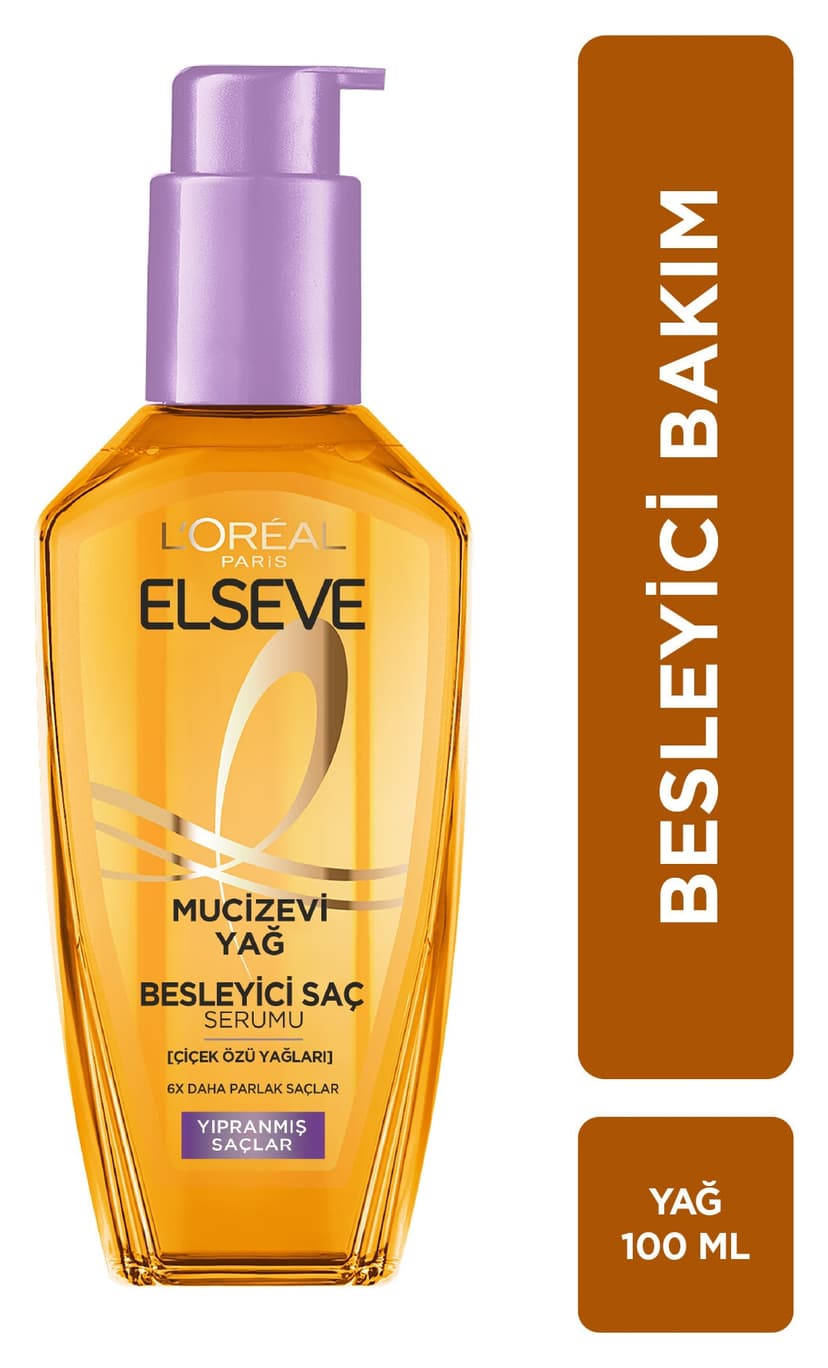 روغن مو Elseve حاوی عصاره گلهای ارزشمند، مغذی، صافکننده و درخشانکننده 100ml روغن مو Elseve حاوی عصاره گلهای ارزشمند، مغذی، صافکننده و درخشانکننده 100ml