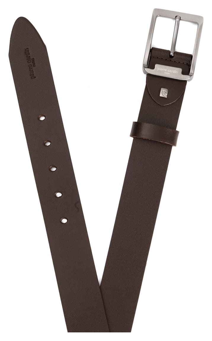 کمربند مردانه Pierre Cardin چرم آنیلین قهوهای عرض 4 cm مدل PCK04100H0I کمربند مردانه Pierre Cardin چرم آنیلین قهوهای عرض 4 cm مدل PCK04100H0I