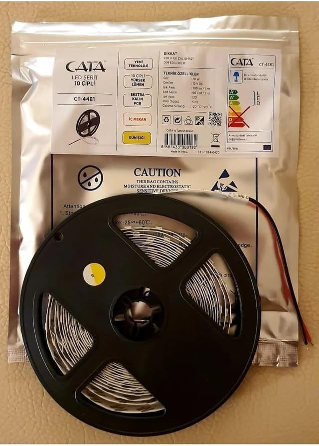 نوار LED داخلی Cata به طول 5 m مدل CT-4481 نوار LED داخلی Cata به طول 5 m مدل CT-4481