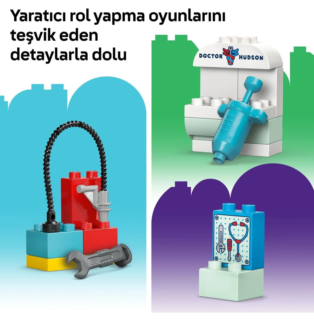 لگو DUPLO گاراژ Doc با Disney McQueen 35 قطعه مدل 10456 لگو DUPLO گاراژ Doc با Disney McQueen 35 قطعه مدل 10456