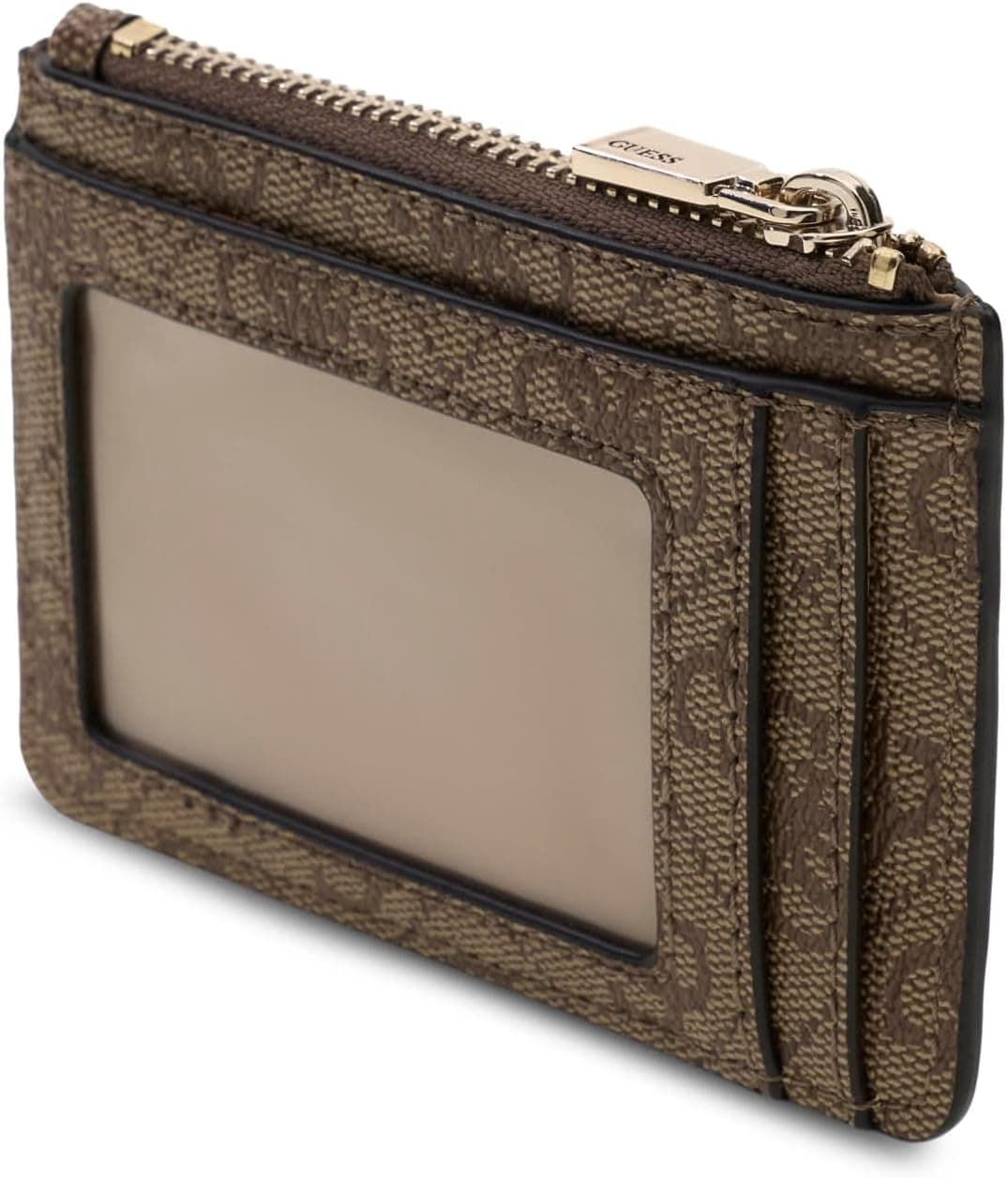 کیف کارت زنانه GUESS لاته لوگو بژ مدل Laurel II SLG کیف کارت زنانه GUESS لاته لوگو بژ مدل Laurel II SLG