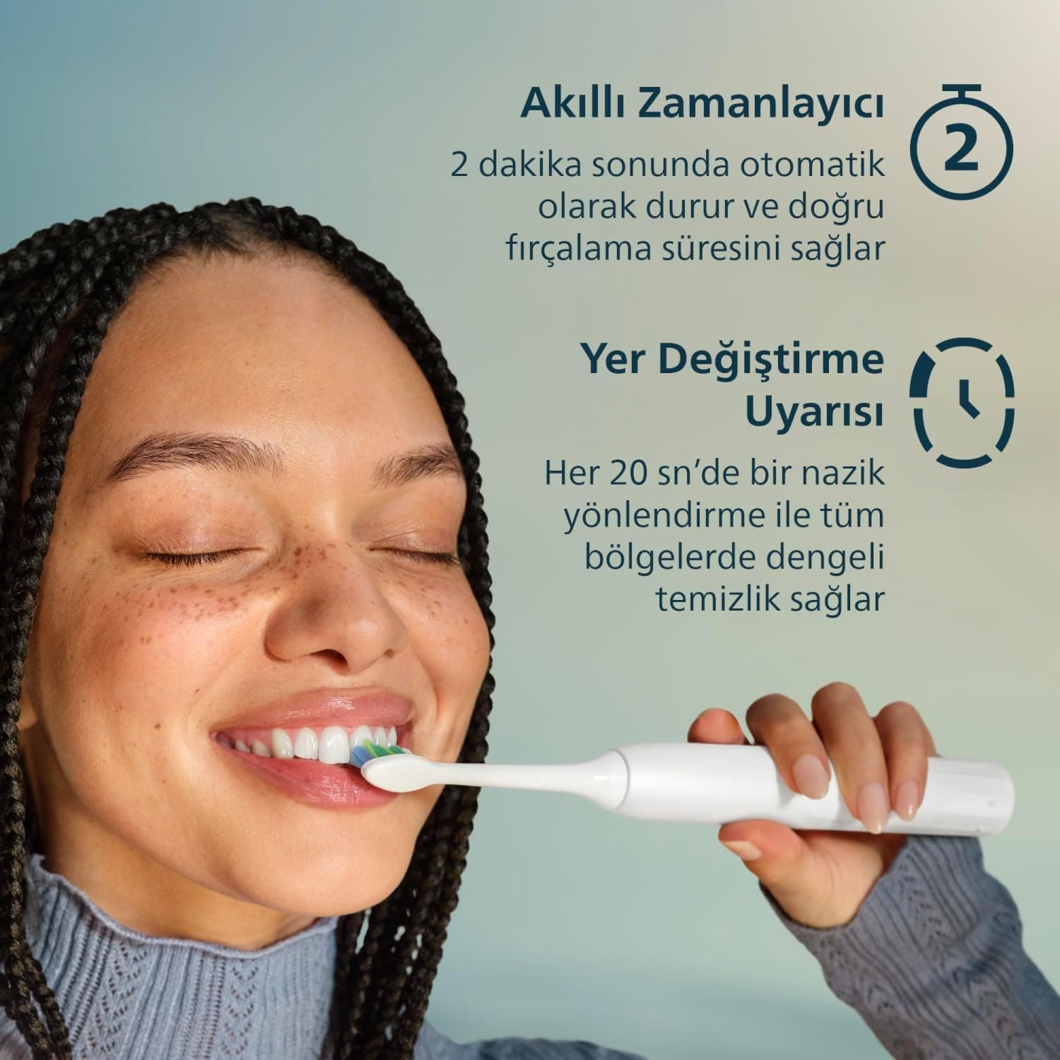 مسواک برقی شارژی PHILIPS سری 2100 با پاککنندگی ۳ برابری پلاک، باتری ۱۴روزه، ۲ سرعت، SmartTimer و QuadPacer مدل HX4021/01 مسواک برقی شارژی PHILIPS سری 2100 با پاککنندگی ۳ برابری پلاک، باتری ۱۴روزه، ۲ سرعت، SmartTimer و QuadPacer مدل HX4021/01