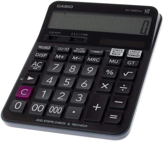 ماشین حساب رومیزی Casio مدل DJ-120D Plus ماشین حساب رومیزی Casio مدل DJ-120D Plus