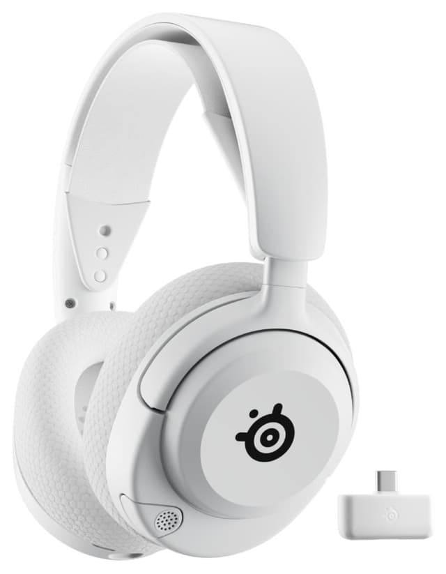 هدست گیمینگ SteelSeries بیسیم و بلوتوث مدل Arctis Nova 5 سفید هدست گیمینگ SteelSeries بیسیم و بلوتوث مدل Arctis Nova 5 سفید