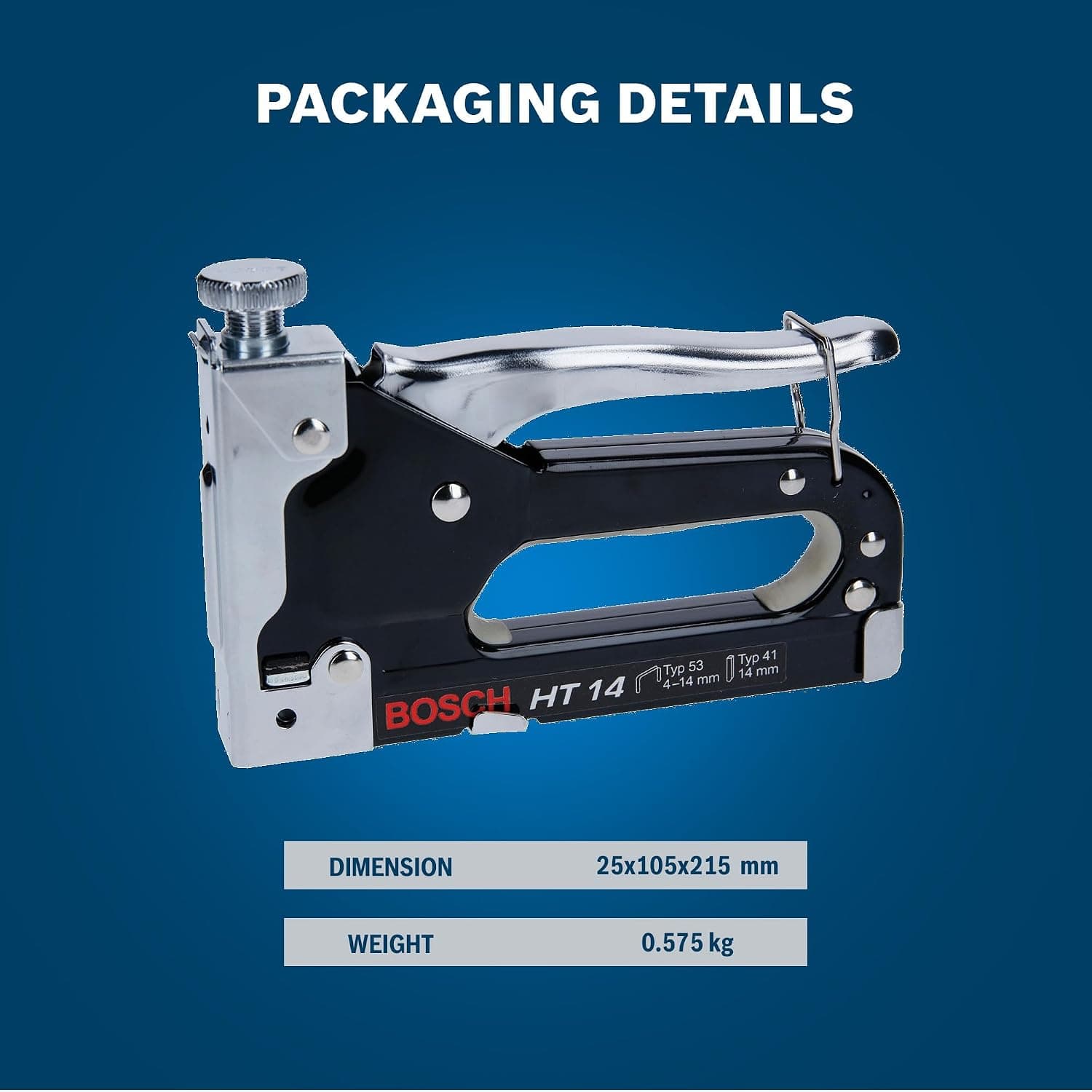 منگنهکوب دستی Bosch Professional مدل HT 14 چوب تیپ 41 مشکی 1 عدد منگنهکوب دستی Bosch Professional مدل HT 14 چوب تیپ 41 مشکی 1 عدد