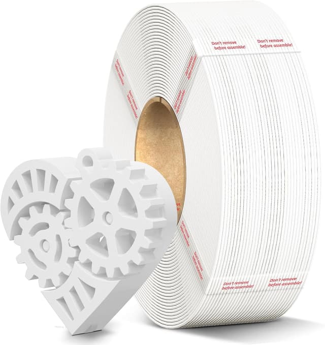 فیلامنت پرینتر سه بعدی ANYCUBIC PLA سفید 1.75mm 1KG رفیل فیلامنت پرینتر سه بعدی ANYCUBIC PLA سفید 1.75mm 1KG رفیل