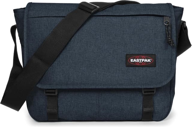 کیف دوشی بزرگسالان یونیسکس EASTPAK جین سهرنگ استاندارد Delegate + کیف دوشی بزرگسالان یونیسکس EASTPAK جین سهرنگ استاندارد Delegate +