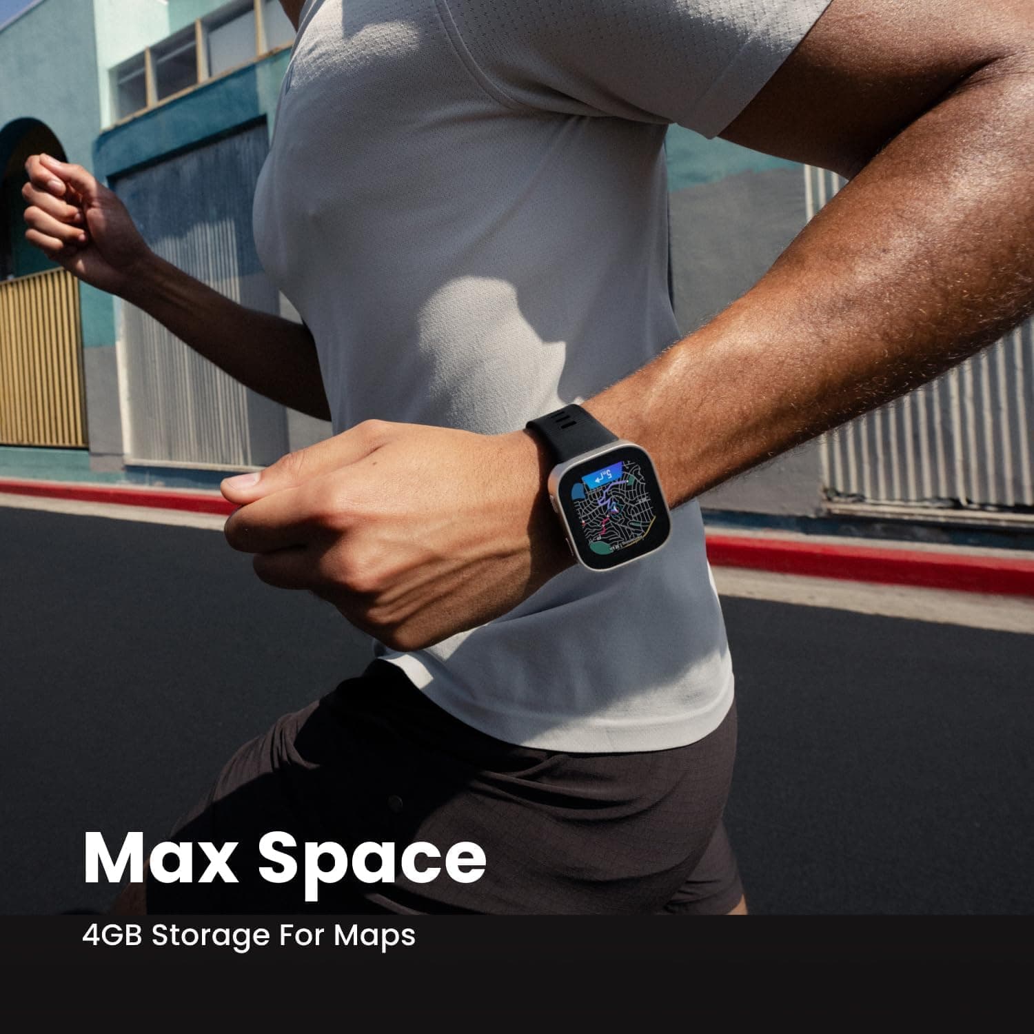 ساعت هوشمند Amazfit Bip Max 50mm با نمایشگر AMOLED و GPS آبی ساعت هوشمند Amazfit Bip Max 50mm با نمایشگر AMOLED و GPS آبی