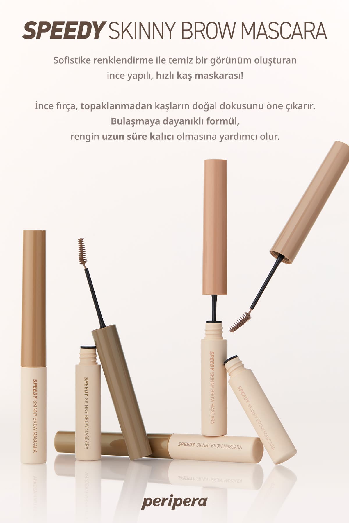 ماسکارای ابرو PERIPERA مدل Speedy Skinny Brow رنگ 03 Natural ماسکارای ابرو PERIPERA مدل Speedy Skinny Brow رنگ 03 Natural