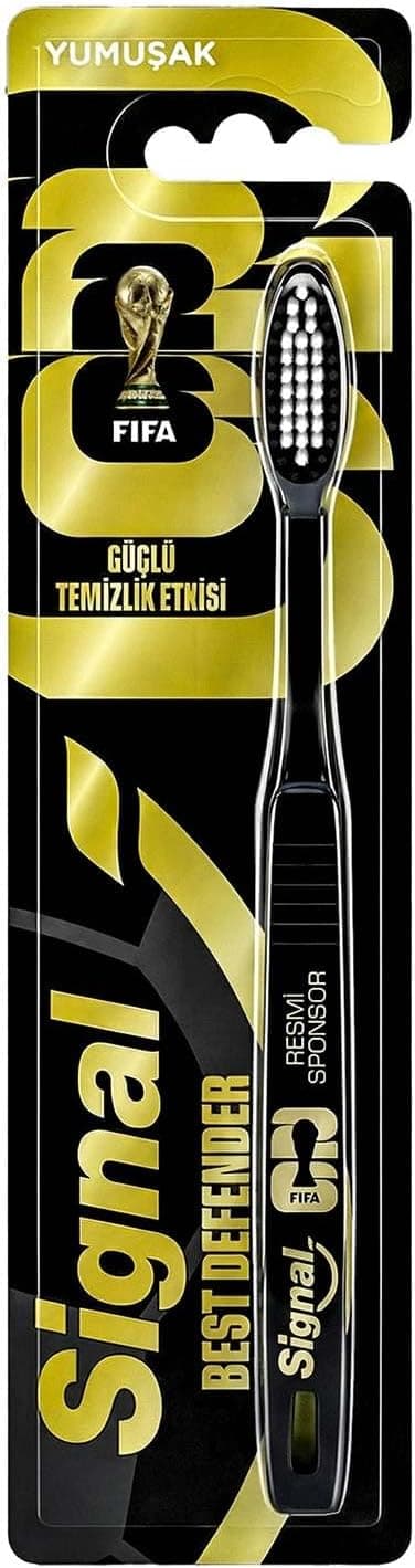 مسواک Signal مدل Best Defender نسخه محدود با اثر تمیزکنندگی قوی مسواک Signal مدل Best Defender نسخه محدود با اثر تمیزکنندگی قوی