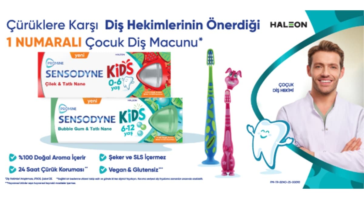 مسواک کودک ۳ تا ۵ ساله Sensodyne Promine نرم طرح تمساح و خرگوش ۲ عدد مسواک کودک ۳ تا ۵ ساله Sensodyne Promine نرم طرح تمساح و خرگوش ۲ عدد