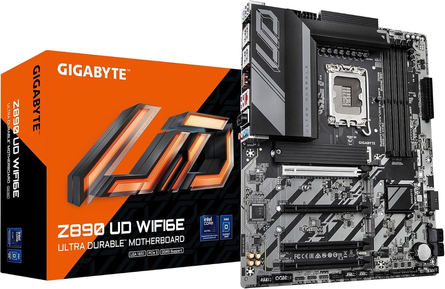 مادربرد GIGABYTE مدل Z890 AORUS PRO ICE سوکت LGA1851 ATX اینتل مادربرد GIGABYTE مدل Z890 AORUS PRO ICE سوکت LGA1851 ATX اینتل