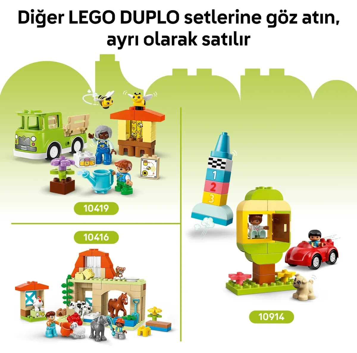لگو DUPLO باغ و گل خلاقانه مدل 10444 ۴۵ قطعه لگو DUPLO باغ و گل خلاقانه مدل 10444 ۴۵ قطعه