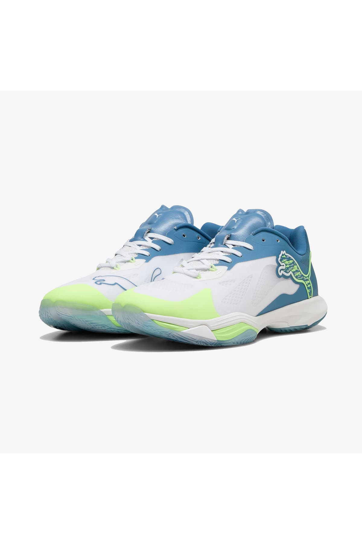 کفش والیبال مردانه Puma سفید مدل Vantage Nitro کفش والیبال مردانه Puma سفید مدل Vantage Nitro