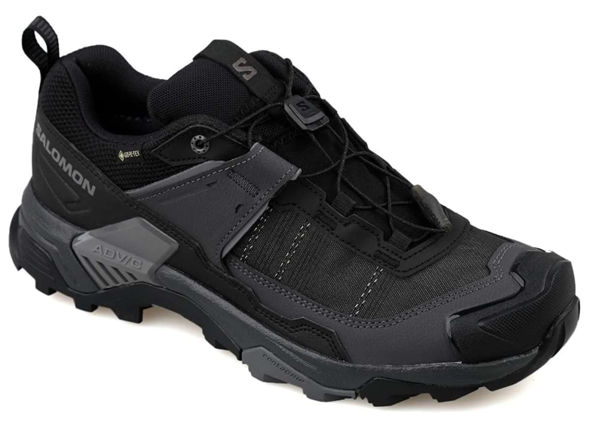 کفش پیادهروی و دویدن مردانه Salomon Gore-Tex مدل X Ultra 5 مشکی کفش پیادهروی و دویدن مردانه Salomon Gore-Tex مدل X Ultra 5 مشکی