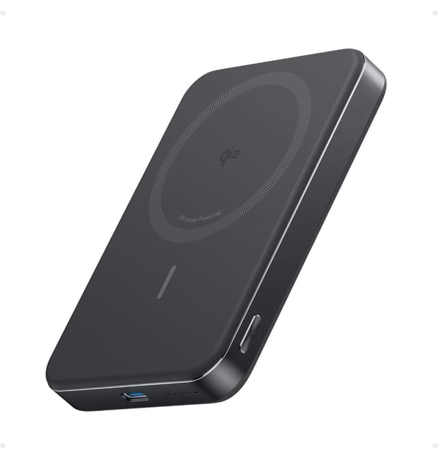 پاوربانک Anker MagGo با ظرفیت 10.000 mAh شارژ بیسیم مغناطیسی مشکی مدل A1664 پاوربانک Anker MagGo با ظرفیت 10.000 mAh شارژ بیسیم مغناطیسی مشکی مدل A1664