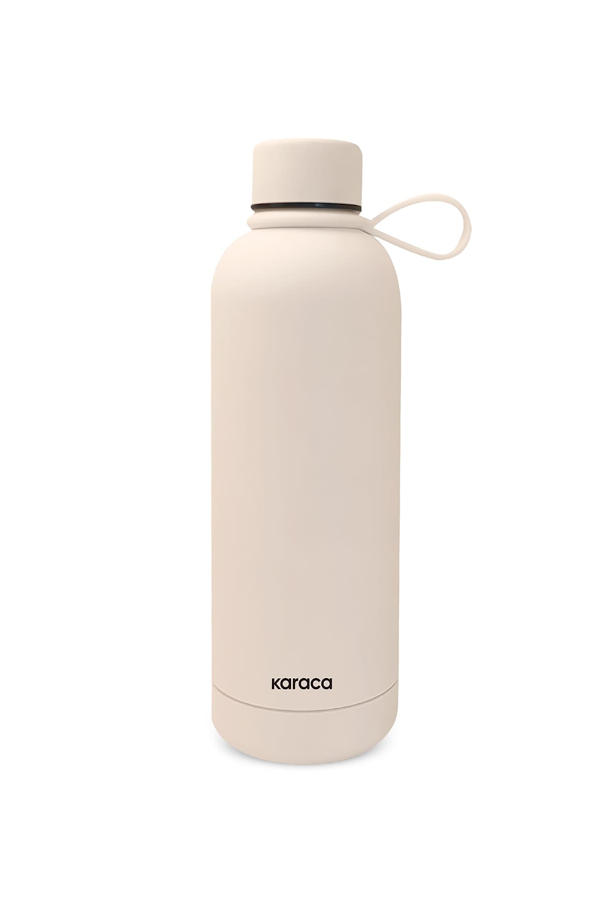 ترموس استیل ضدنشت Karaca Aly با روکش نرم 500 ml رنگ سنگی ترموس استیل ضدنشت Karaca Aly با روکش نرم 500 ml رنگ سنگی