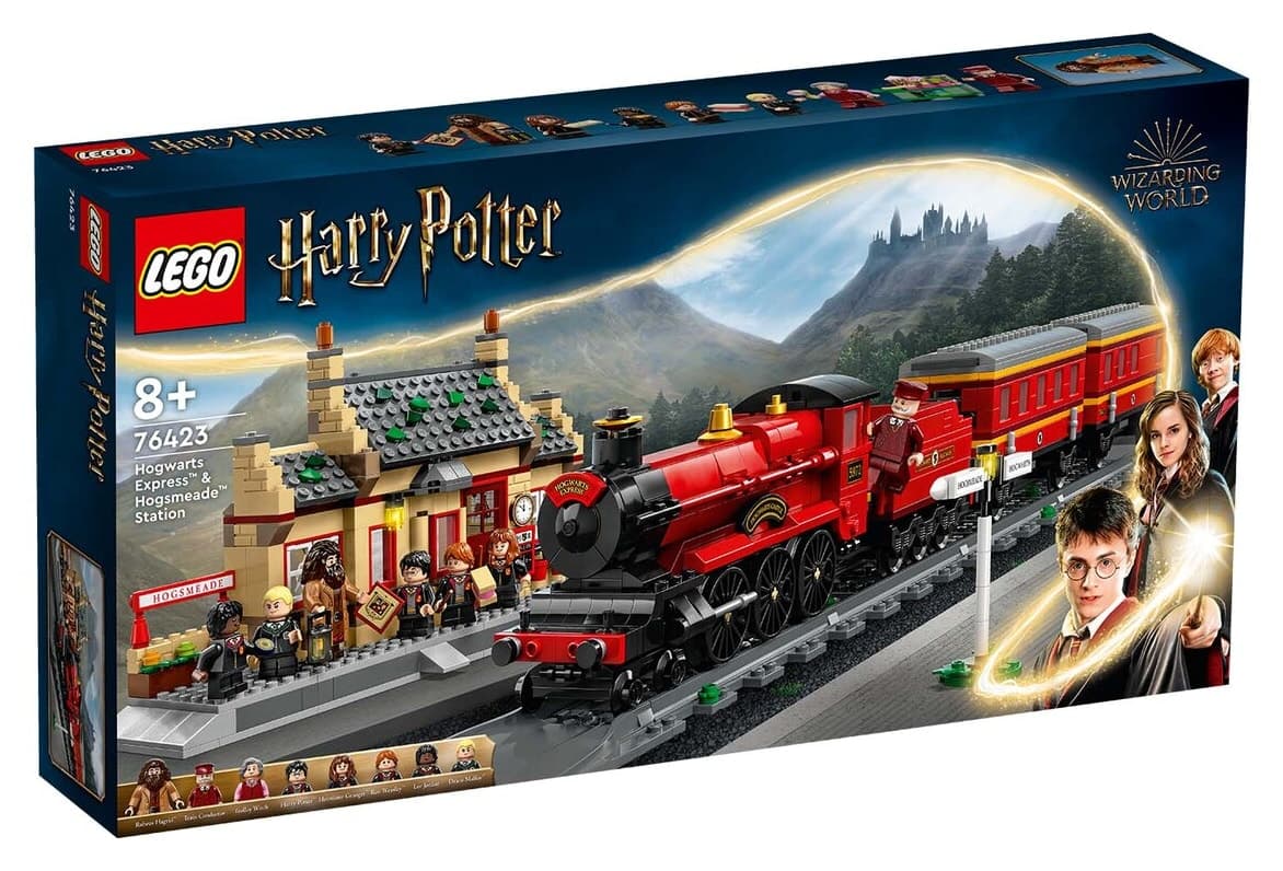 لگو Harry Potter قطار Hogwarts Express و ایستگاه Hogsmeade مدل 76423 لگو Harry Potter قطار Hogwarts Express و ایستگاه Hogsmeade مدل 76423