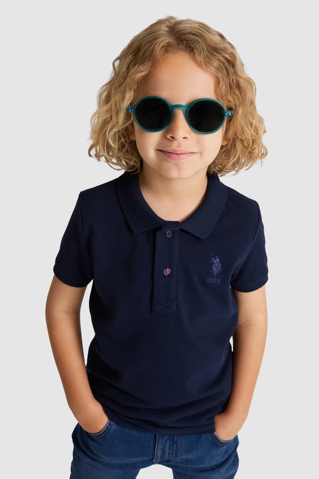 تیشرت پسرانه U.S. Polo Assn. سرمهای یقه پولو ساده مدل 50320118-VR033 تیشرت پسرانه U.S. Polo Assn. سرمهای یقه پولو ساده مدل 50320118-VR033