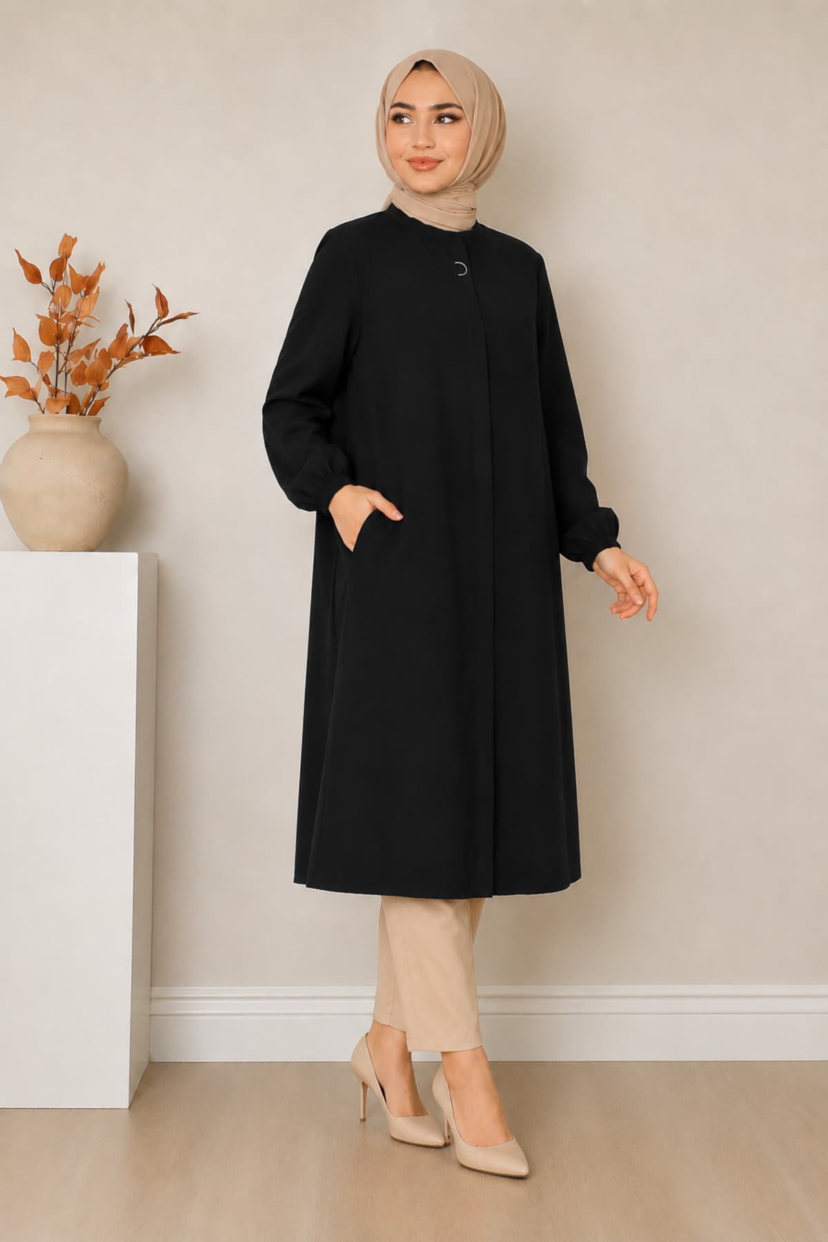 کاپ و فراجه زنانه OKTAYUSTA COLLECTİON ساده Aerobin روزمره مشکی مدل Araboy کاپ و فراجه زنانه OKTAYUSTA COLLECTİON ساده Aerobin روزمره مشکی مدل Araboy