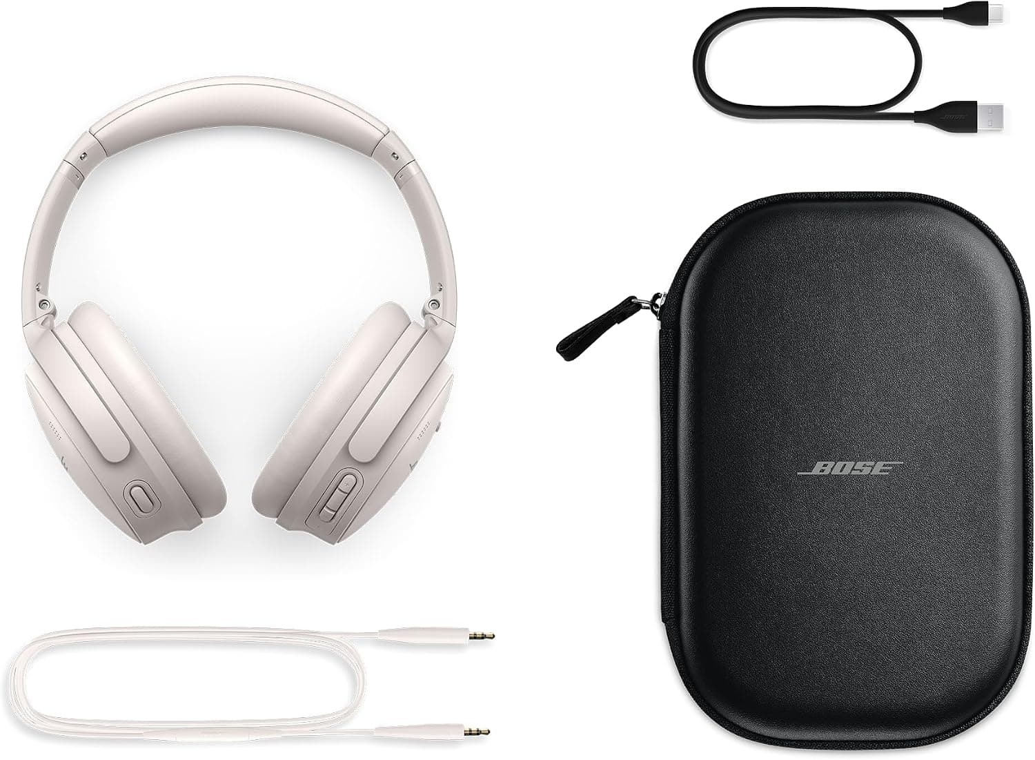 هدفون دورگوشی Bose QuietComfort سفید دودی هدفون دورگوشی Bose QuietComfort سفید دودی