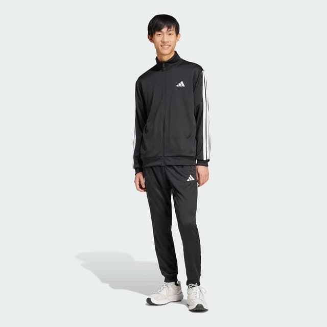 ست گرمکن ورزشی مردانه adidas Sportswear Basic 3-Stripes فرنچ تری ست گرمکن ورزشی مردانه adidas Sportswear Basic 3-Stripes فرنچ تری